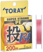 TORAY Super Strong PE Nage F4 [4color] 200m #0.6 (3kg)