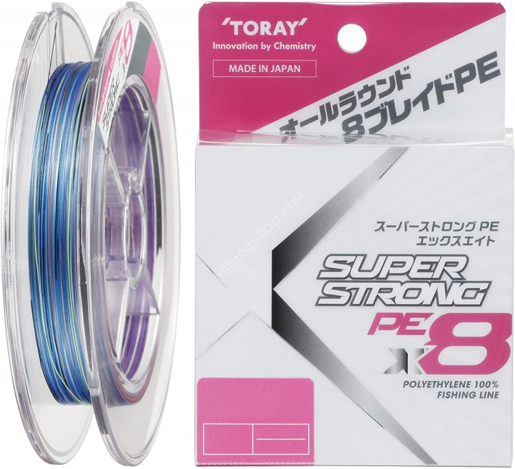 TORAY Super Strong PE x8 [5color] 200m #1 (17lb)