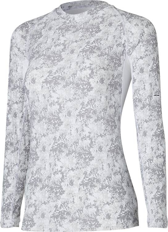 DAIWA DU-6021S Ice Dry Crew Neck Undershirt Bottom White Camo WL