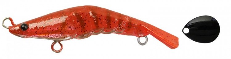 ZIP BAITS ZBL Zoea 49S Blade #334 Red Cherry (Black Blade)