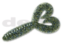 DEPS DeathAdder Grub Twin-Tail 4.5'' #64 Blue Gill