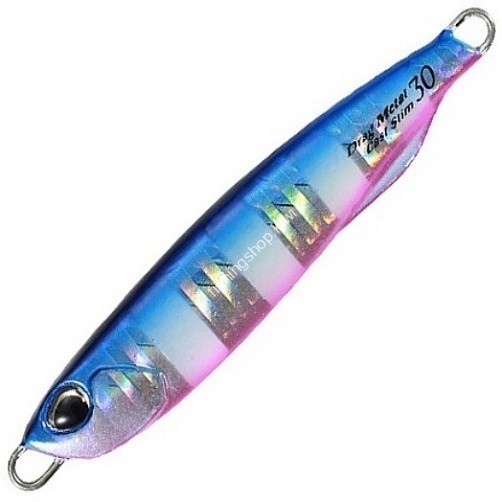 DUO Drag Metal Cast Slim 30g #PHA0040 Blue Pink Zebra Glow