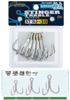 OWNER C'ultiva Stinger Triple Hook ST-76 #4/0