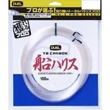 DUEL TB Carbon Fune Leader 100m #20 (30lbs)