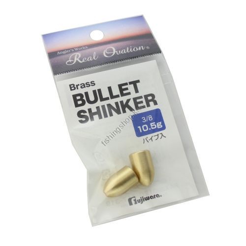 Fujiwara Brass Bullet Sinker 3 / 8(10.5g)