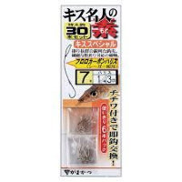 GAMAKATSU Kisu Meijin no Moto Ito Tsuki N126 [Brown] #8 (30pcs)