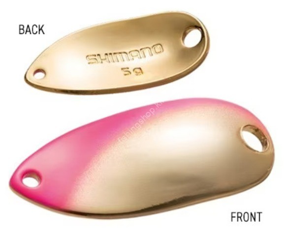 SHIMANO TR-M09R Cardiff Roll Swimmer Premium Plating 0.9g #72T Pink Gold