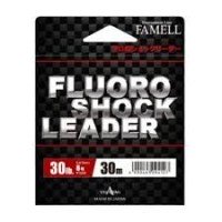 YAMATOYO Fluoro Shock Leader [Clear] 30m #8 (30lb)