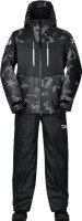 DAIWA DW-6023 PU Ocean Overalls Winter Suit (Black Camo) L