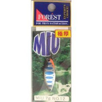 FOREST Miu Native Series 7.0g #12 Black Silver Yamame Trout