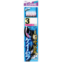 SASAME Tokusen Sabiki Pink Bait TOK005 [Keimura] 6 Hook 3-3