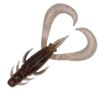 DAIWA Silver Wolf Urban Crawler 2.5'' #Green Pumpkin Keimura Copper (8pcs)