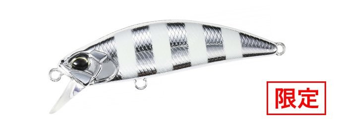 DUO Spearhead Ryuki 60S 6.5g SW #MCC4097 UV Silver Shiny Zebra Glow