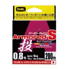 DUEL Armored Surf Casting [Yellow&Green&Red&Blue] 200m #1.5 (20lb)