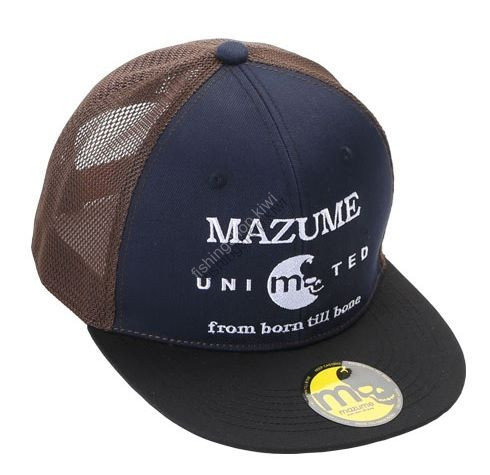 Mazume OBMZCP490 Flat Cap Mesh Skull Neibi F