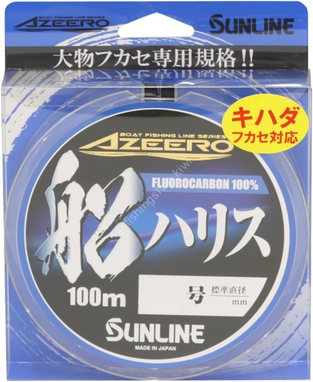 SUNLINE 1011 Azeero Fune Line Fluoro [Clear] 100m #24