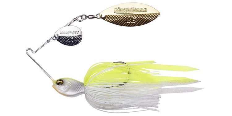 MEGABASS SV-3 (3/8oz DW) #White Chart