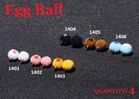 VANFOOK AEB-1403 Area Egg Ball (#14) #Orange, Orange & Red