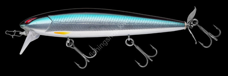 NORIES Laydown Minnow Wake Prop Plus BR-138
