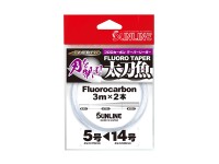 SUNLINE Azeero Fluoro Taper Tachiuo [Clear] 3m #18 > 7 (2 rolls)