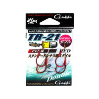 GAMAKATSU TR-21 Double [Red] #1/0 (2pcs)