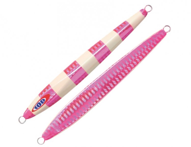 JACKALL Anchovy Metal Type-II 80g #Pink / Glow Stripes