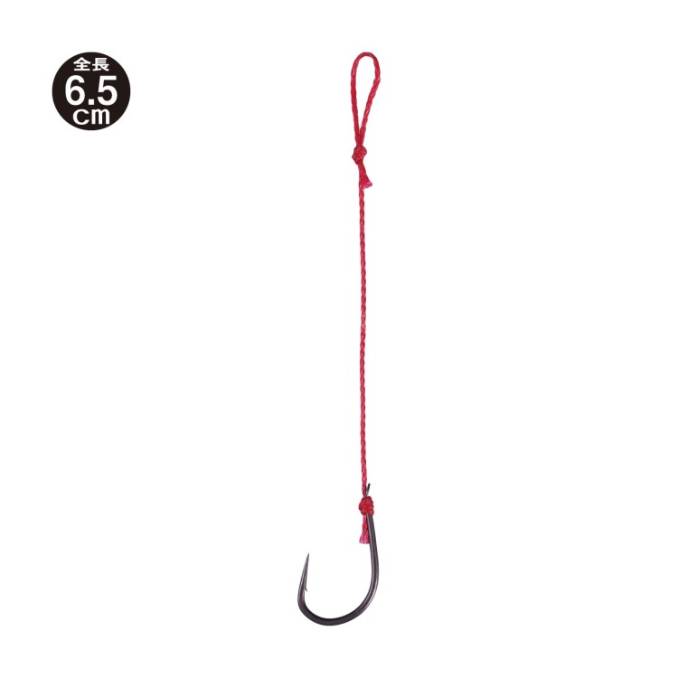GAMAKATSU Sakuragen Tai Tenya Replacement Hook Long M [Nano Smooth Coating] #8 PE (4pcs)