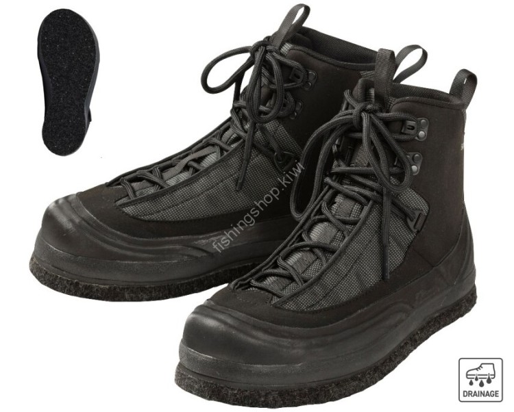 SHIMANO FS-004V Wading Shoes Cut PinFelt (Charcoal) 25.0
