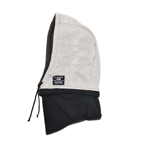RBB 7556 Hooded Neck Warmer Gray