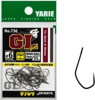 YARIE 736 GL Hook #6 1000 pack