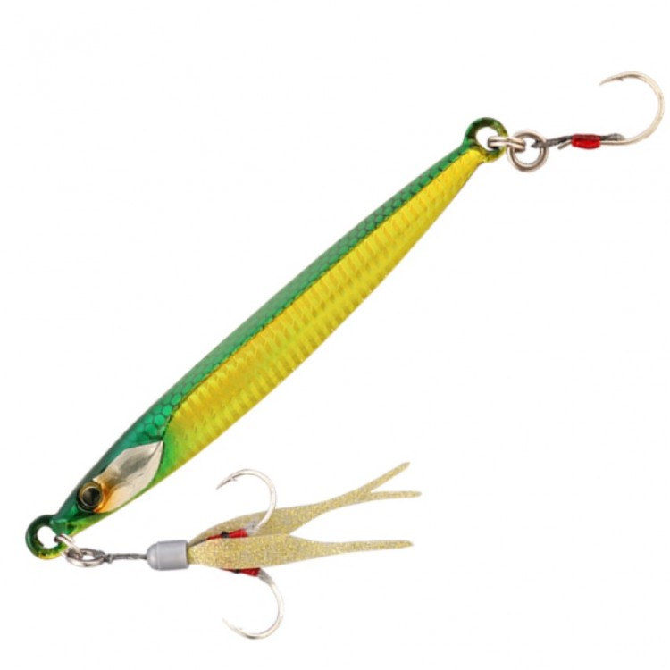 JACKALL BamBluz Jig TG SLJ 30g #Green Gold / Slim Border Holo