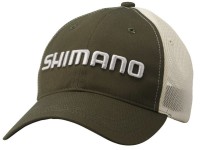 SHIMANO CA-008V Twill Mesh Cap Khaki M