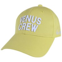 XESTA VenusCrew Curved Visor Cap [Yellow] Free