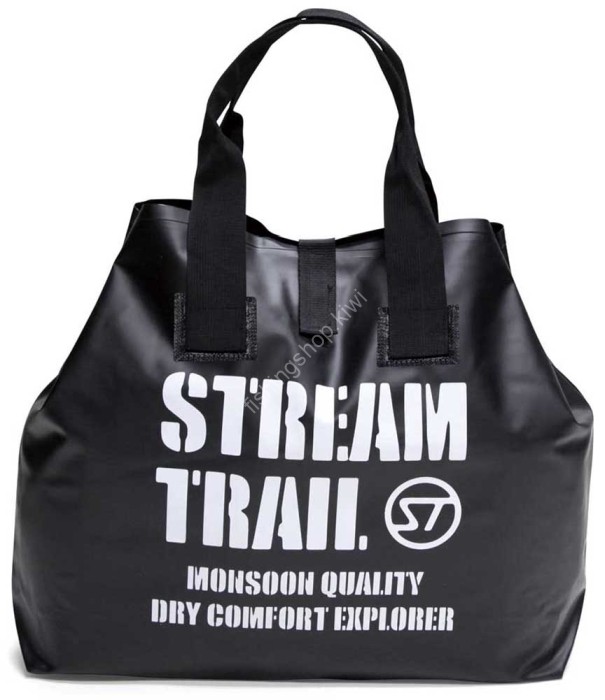 STREAM TRAIL Wet Tote Bag 35L #Black