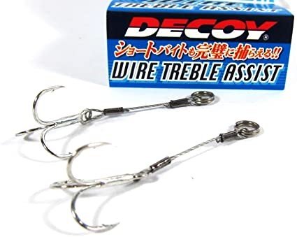 DECOY Wire Treble Assist WA-21 L [Tin] (2pcs) Discontinued