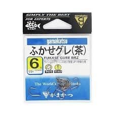 GAMAKATSU Fukase Gure [Brown] #6 (11pcs)