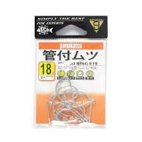 GAMAKATSU Mutsu Ring Eye [Silver] #18 (9pcs)