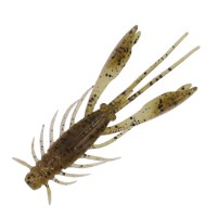 DAIWA Silver Wolf Urban Shrimp 2.4'' #Green Pumpkin Glow Gold (8pcs)