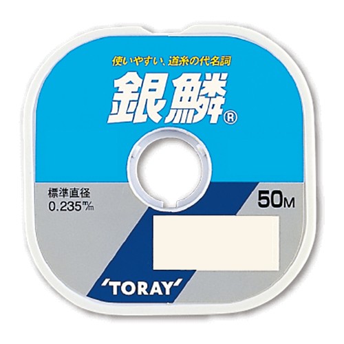 TORAY Ginrin [Natural] 50m #0.4 (1.5lb)