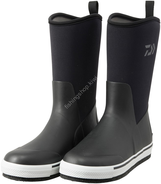 DAIWA FB-3550-T Daiwa Tight Fit Fishing Long Boots (Black) L