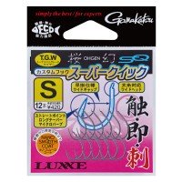GAMAKATSU Sakuragen Custom Hook Super Quick [Nano Smooth Coat] M (11pcs)