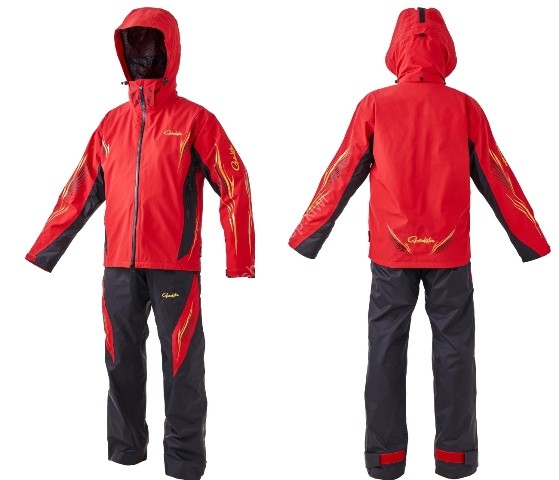 GAMAKATSU GM3718 Ultima Shield Pro Rain Suit (Red) LL