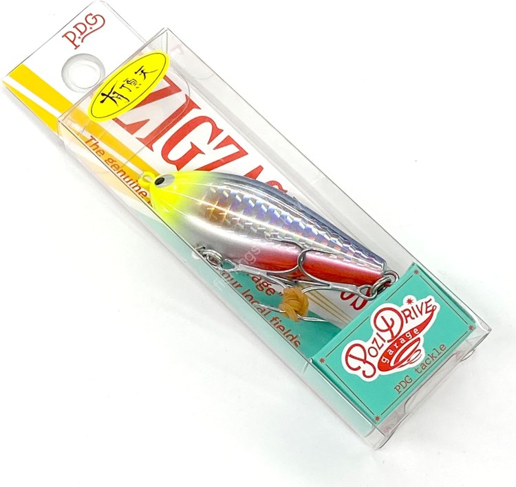 POZIDRIVE GARAGE ZigZag Bait 60S #X704 Uchoten Chart Head Iwashi