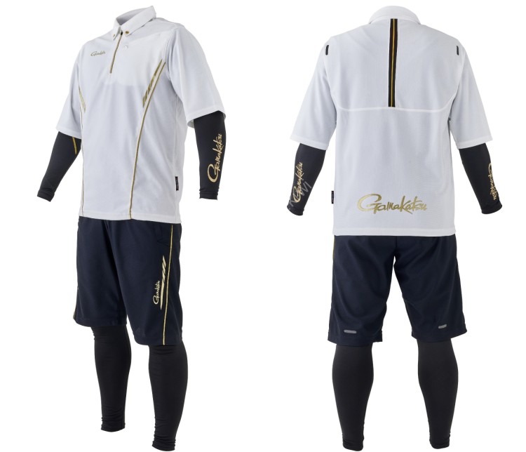 GAMAKATSU GM3695 Active Cool Suit (White) LL