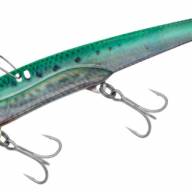 Leurre Coulant Jackall Cian Metal Vib – 60g – Rouge Or Brillant – Pêche Mer