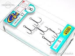 GAMAKATSU Treble S-RB [Nano Smooth Coat] #8 Value Pack (18pcs)