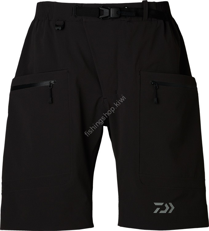 DAIWA DR-5023P Cordura Short Rain Pants Black XL