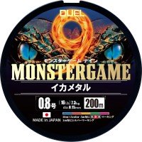 DUEL MonsterGame 9 Ika Metal [10m x 5color] 200m #0.8 (16lb)
