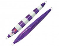 JACKALL Anchovy Metal Type-II 80g #Purple / Glow Stripes