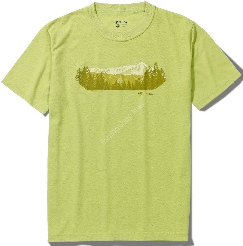 TIEMCO Foxfire C-Shield Landscape Tee S/S (Lime) M